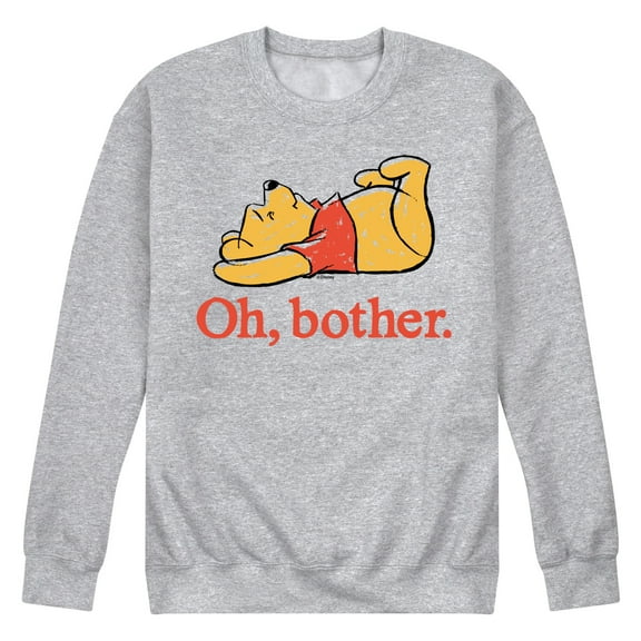 Winnie the Pooh - Oh Bother Sketch - Men's Crew Fleece Sweatshirt