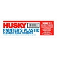 thumbnail image 4 of Husky High Density Painter's Plastic, Clear, 9 ft. x 400 ft., 4 of 11