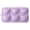 Purple, variant on Cute Bear Silicone Baking Mold - 6-Cavity Non-Stick Cake Pan for Mini Muffins, Chocolate & Homemade Treats - Easy Release, Dishwasher Safe Kitchen Tool