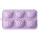 thumbnail image 1 of Molde de silicona antiadherente de 6 cavidades con forma de oso para hornear, ideal para comida de bebé, muffins y chocolate. Apto para lavavajillas. Bandeja para cubitos de hielo., 1 of 1