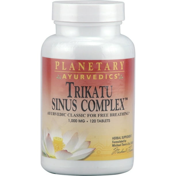 Herbals Ayurvedics Trikatu Sinus Complex 1000 mg 120