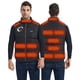 thumbnail image 1 of Chaquetas y abrigos casuales sin mangas y sin capucha, ropa de abrigo para exteriores, con calefacción para montar a caballo, esquiar, pescar, carga mediante abrigo calefactable con bolsillo, abrigo p, 1 of 4