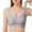 Grey, variant on oqasdz Bras for Women Comfortable Seamless Backless Spongeless with Convertible Shoulder Straps Bra