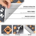thumbnail image 3 of Ryvnso Dog Paw Print Dish Drying Mat for Kitchen Countertop 18x24 Large Dish Pad Drainer Rack Dish Sink Mats, 3 of 7