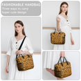 thumbnail image 6 of Yellow and Black Of Leopard Print Womens Lunch Box for Work,Insulated Large Lunch Bag for Tween and Teen,Loncheras Para Mujer,Leakproof Adult Lunch Bag for Work,Beach,Travel,Picnic,Camping, 6 of 7