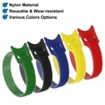 thumbnail image 4 of Uxcell 8IN Hook & Loop Cable Ties, 200Pcs Adjustable Plant Ties, Cord Organizer, Blue, 4 of 6