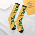 thumbnail image 6 of Women's Knee High Socks Jamaica Art Thermal Soft Knee Long Socks, 6 of 7