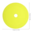 thumbnail image 2 of Minkissy 10pcs Flat Training Markers PVC Green High Visibility For Football Training for Fan Gear, 2 of 7