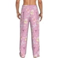 thumbnail image 6 of Cauagu Butterfly 1 Mens Pajama Pants Sleep & Lounge Pants,PJ Bottoms with Pockets-Medium, 6 of 7