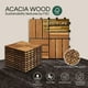 thumbnail image 3 of Baldosas THYOI Premium de madera de acacia, 10 unidades, impermeables, 3 of 7