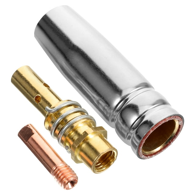 OULII Welding Nozzle Set Assorted Color Copper For MIG MAG Welding 1 Set