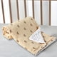 thumbnail image 1 of Manta de Gasa de Algodón de Doble Capa para Niños: Suave, Cálida y Relajante En Beige, Blanco o Naranja. 100 X 120 Cm (39,3 X 47,2 Pulgadas). Perfecta para La Habitación de Los Niños o Como Manta Ref, 1 of 6