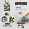 thumbnail image 4 of Designart "Unfolding Green Ferns" Ferns Oversized Modern Clock - Set Of 3 - Extra large Clock For Office Décor - Large Vertical Clock, 4 of 6