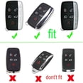 thumbnail image 2 of Btopars 2pcs Porte-Couvercle en Silicone Smart Key Fob Compatible avec Land Rover 2013-2014 LR2 2010-2018 LR4, 2 of 5