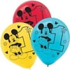 Mickey's Fun To Be One Printed Latex Balloons (15 Count)