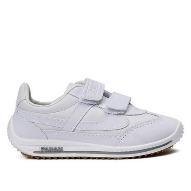 Tenis para niño Panam 10086-0010 Escolar Peques Blanco