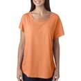 thumbnail image 1 of Camiseta Triblend Dolman Ropa de siguiente nivel VIN NARANJA CLARO 3XL, 1 of 1