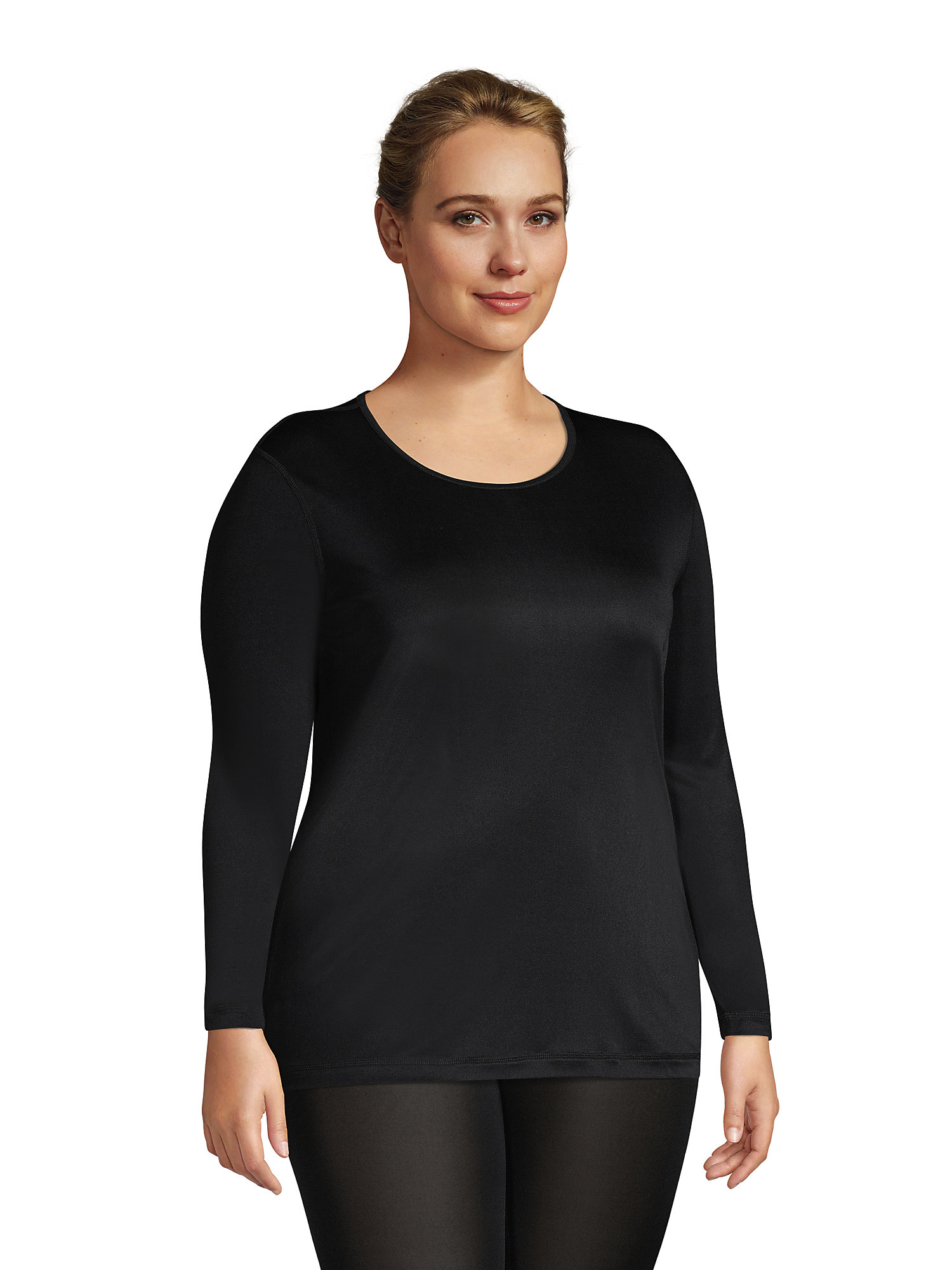 plus size silk thermals
