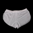 thumbnail image 3 of Calzoncillos cortos holgados para hombre, ropa interior de malla , blanco/negro,, 3 of 9