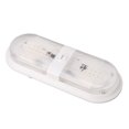 thumbnail image 1 of Double Dome Light Fixture, 10-24V LED RV Interior Light ABS  for, 1 of 7