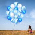 thumbnail image 4 of Globos de 12 pulgadas, 30 unidades para decoraciones de fiesta de cumpleaños, baby shower, boda, compromiso, aniversario, festival de Navidad, 4 of 5