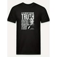 thumbnail image 2 of Washington Mentiras, Verdad, Maldad, Bondad - Camiseta de algodón humorística para hombre | Camiseta informal transpirable y suave para un estilo informal, 2 of 7