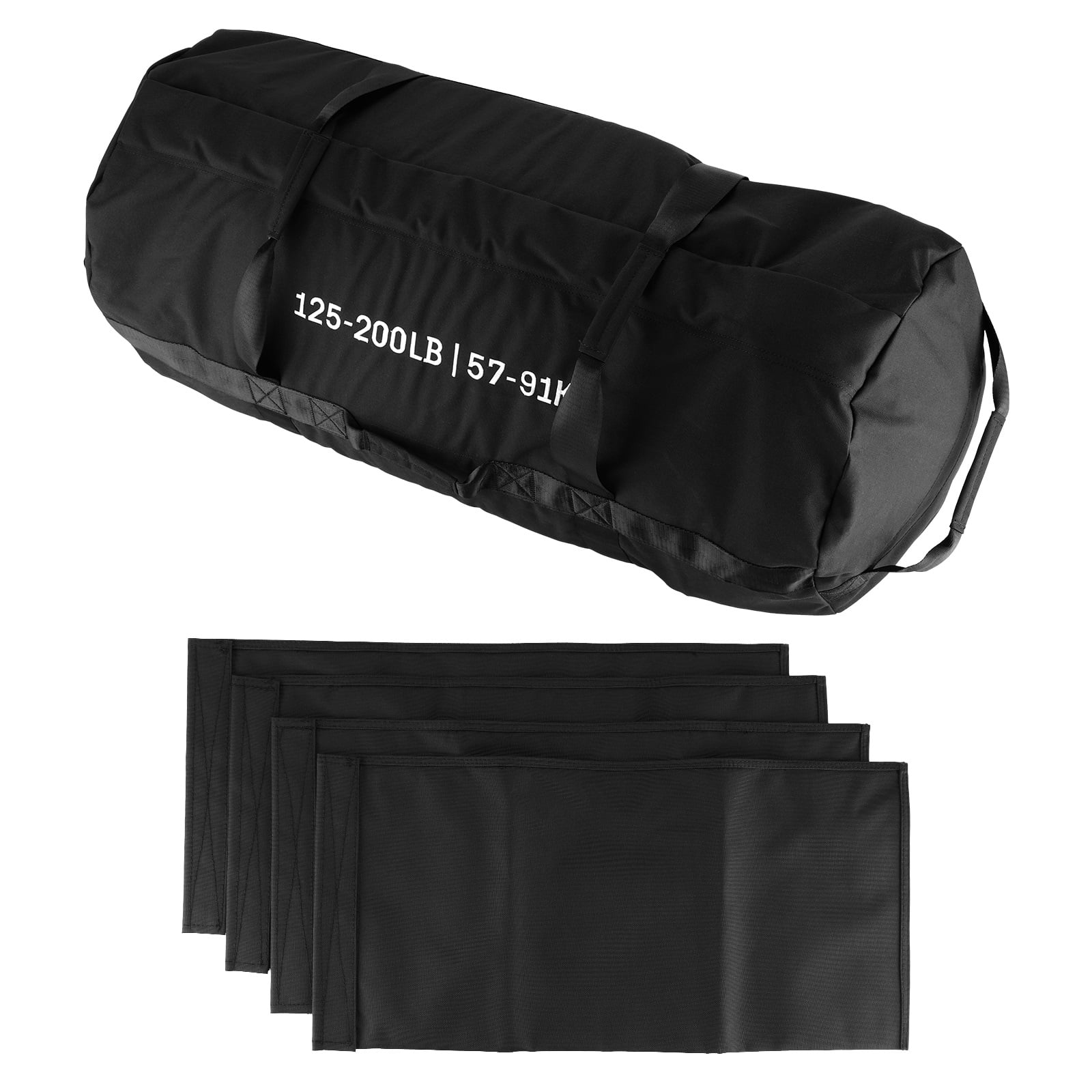 Gaderth  Bag. Sandbags for Working Out with Handles. Unfilled Power Bags with Handles. Adjustable Fitness Sandbags with Unfilled Inner Bag. Heavy Duty Sand Bags