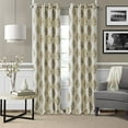 thumbnail image 1 of Elrene Home Fashions Rideau Occultant en Lin à Œillets, 52"x95 Pouces (1 Panneau), Naturel, 1 of 5