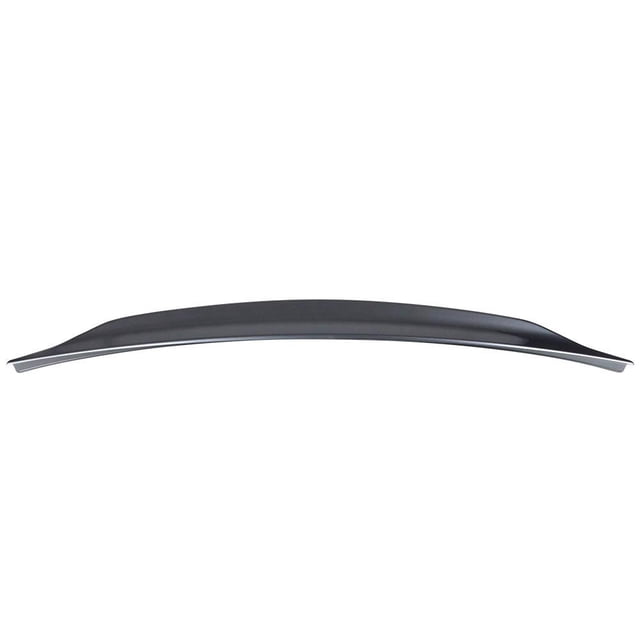 IKON MOTORSPORTS, Pre-Painted Trunk Spoiler Compatible with 2008-2017 Mitsubishi Lancer, D Style ABS Painted #A39 Graphite Gray Pearl Trunk Boot Lip Wing Deck Lid Available, 2009 2010