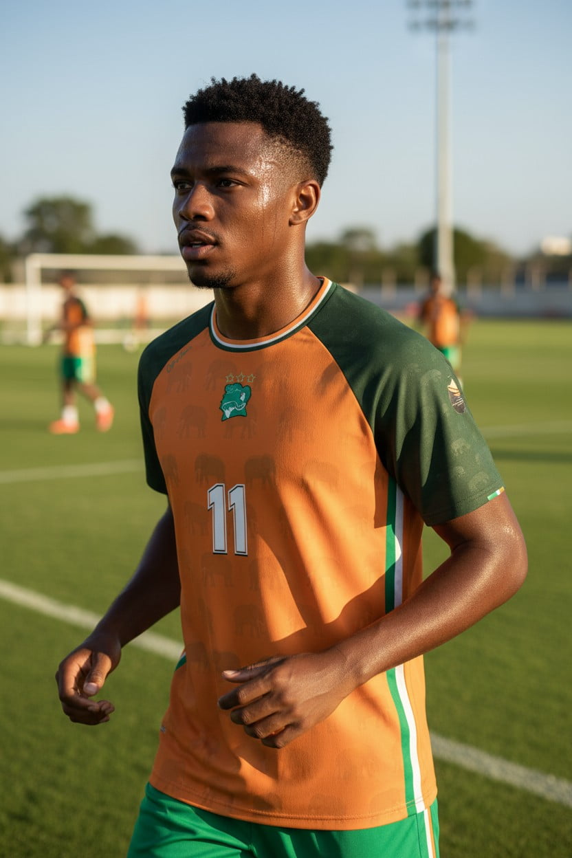 Ivory Coast soccer jersey M (Maillot de la cote d'ivoire) AVAILABLE (S;M;L;XL;XXL)