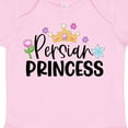 thumbnail image 4 of Inktastic Persian Princess with Crown and Flowers Girls Baby Bodysuit, 4 of 5