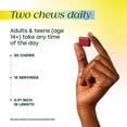 thumbnail image 6 of MegaFood Relax + Calm Magnesium Chews - Citrate & Malate - Strawberry - 15 Servings, 2Pack, 6 of 9