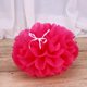 thumbnail image 5 of 12 piezas de papel para colgar papel pompones bola de la boda del banquete de boda decoración al aire libre papel de seda premium pom pom flores kit de artesanía (rosa + rosa + rosa claro), 5 of 5