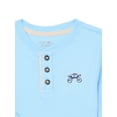 thumbnail image 3 of Garanimals Toddler Boys Waffle Henley Shirt with Long Sleeves, Sizes 18M-5T, 3 of 5