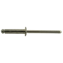 5/32" - 3/8" x 1/2" 18-8 Stainless Steel Dome Head Blind Pop Rivets (15 pcs.)