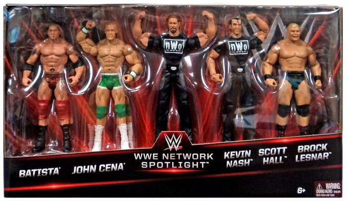 wwe 5 pack action figures