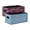 An Elegant Pattern With Purple And Gold Hues White Swirls Pattern, variant on Felt Storage Bins 2-Pack Foldable Space-Saving Organizer For Home Office Animal Print A Pattern Of Turquoise