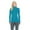 Teal, variant on Women's Long Sleeve Turtle-Neck T-Shirt Under Scrub (Teal, X-Large)
