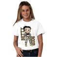 thumbnail image 3 of Betty Boop Urban Camo Streetwear Short Sleeve Women's Graphic Tee Brisco Brands L, 3 of 5