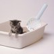 thumbnail image 3 of Pala de arena con soporte, pala de arena para gatos, herramienta de limpieza para mascotas, pala de plástico, 3 of 5