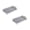 A863 White A 2-Pack, variant on 2Pcs Deal Countdown! Rabbit Litter Tray Pig Litter Pan Pet Toilet Tray Small Animals Corner Litter Box For Hamster Ferret Hedgehog Bunny Detachable Design Pet Supplies 2026!