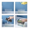 thumbnail image 2 of BIMZUC Kitchen Automatic Detergent Dispenser with Cleaning Sponge - Press-Type Dish Soap Dispenser Container for Sink Organization, 2 of 7