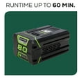 Greenworks 80V 21" Self Propelled Mower 5Ah Battery & Charger 2502402NV