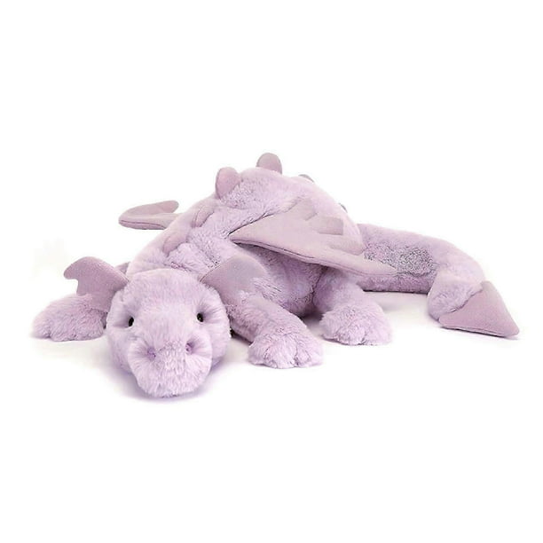 2025 50cm Purple Dragon Plush Good Guy Doll Cute Ornament Gift Medium Soft Brithday Gift