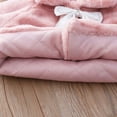 thumbnail image 6 of Kids' $10 Under Baby Girls Winter Fur Cape Coat Thick Jacket Bow Warm Outerwears Save Big, 6 of 8