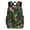 HuWng-3, variant on Frog Plays Ukulele Floral Art Backpack Travel Laptop Casual College Daypack Back to Bag
