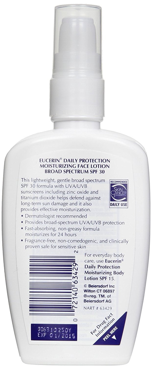eucerin daily protection spf 30 walmart