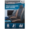 thumbnail image 3 of Plasticolor 008688R01 WeatherPro Truck Sized 3pc Black/Brown Sideless Seat Cover, 3 of 5