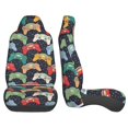 thumbnail image 3 of Sikiie Retro Video Game Car Seat Protector 2 Pack Car Seat Cushion Mat, Car Seat Covers for SUV, Truck, Van, 3 of 7
