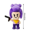 thumbnail image 2 of Brawl Stars Plush Buddies Clearance,9.8-Inch-Tall Collectibles,Colt Brawl Stars Plush Toy Doll,Brawl Stars Collection Toy Plush (Buy Multiple Save 10%) (A), 2 of 6